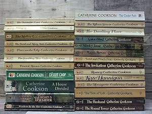 Bild des Verkufers fr 25 Catherine Cookson Collection Novels (The Devil and Mary Ann, Gambling Man, Fenwick Houses, The Invitation, Rooney, Kate Hannigan, Tide of Life, The Husband, Round Tower, The Cinder Path) zum Verkauf von Archives Books inc.