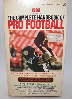 The Complete Handbook of Pro Football 1980 Season