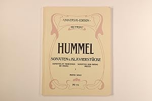 J. N. HUMMEL - SONATEN UND KLAVIERSTÜCKE.