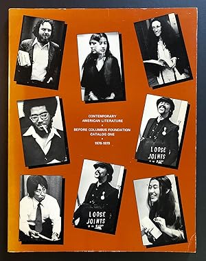 Seller image for Before Columbus Foundation Catalog 1 (One, 1978 - 1979) - Contemporary American Literature for sale by Philip Smith, Bookseller