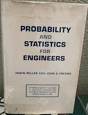 Immagine del venditore per Probability and Statistics for Engineers (Prentice-Hall Mathematics Series) venduto da Crossroads Books