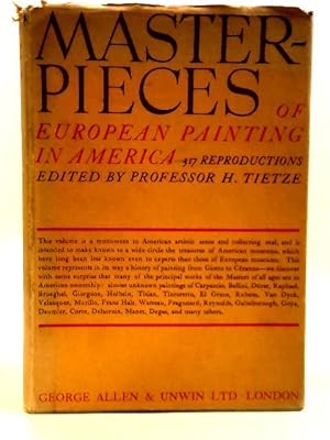 Seller image for Masterpieces of European Painting in America With 317 Reproductions for sale by World of Rare Books