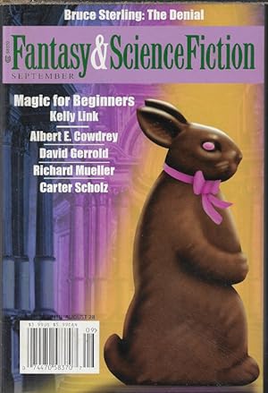 Seller image for The Magazine of FANTASY AND SCIENCE FICTION (F&SF): September, Sept. 2005 for sale by Books from the Crypt