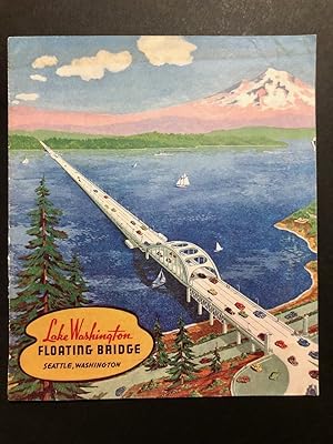 Official Dedication Booklet Lake Washington Floating Bridge [with] window decal