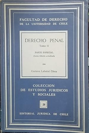 Imagen del vendedor de Derecho penal. Tomo II. Quinta edicin actualizada a la venta por Librera Monte Sarmiento