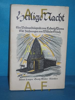 Immagine del venditore per Heilige Nacht, Eine Weihnachtslegende - mit Zeichnungen von Wilhelm Schulz venduto da Antiquarische Fundgrube e.U.