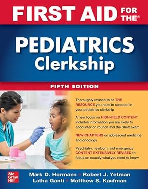 Bild des Verkufers fr First Aid for the Pediatrics Clerkship 5e zum Verkauf von moluna