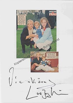 Bild des Verkufers fr Original Autogramm Lara Joy Krner & Diana Krner /// Autograph signiert signed signee zum Verkauf von Antiquariat im Kaiserviertel | Wimbauer Buchversand