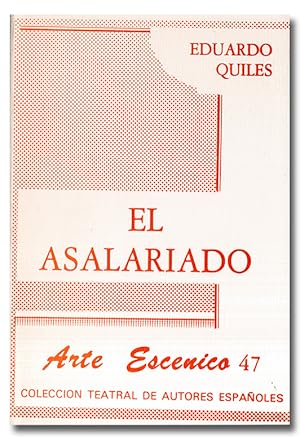 Bild des Verkufers fr El asalariado. zum Verkauf von Librera Berceo (Libros Antiguos)