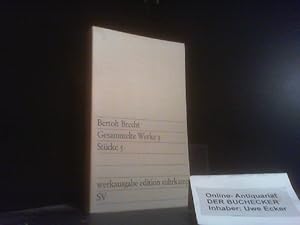 Brecht, Bertolt: Gesammelte Werke; Teil: Bd. 5., Stücke. - 5