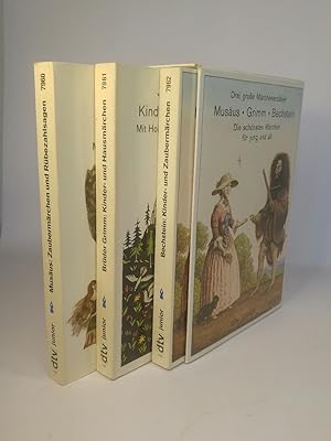 Seller image for Musus - Grimm - Bechstein. Drei groe Mrchenerzhler. Die schnsten Mrchen fr jung und alt. for sale by ANTIQUARIAT Franke BRUDDENBOOKS