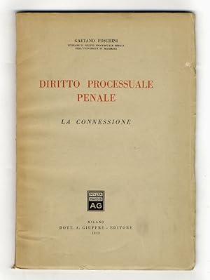 Diritto processuale penale. La connessione.