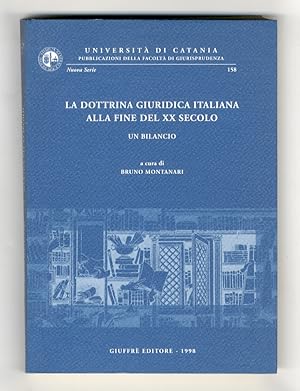 La dottrina giuridica italiana alla fine del XX secolo. Un bilancio.