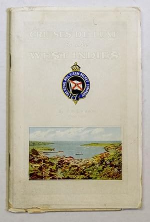 Seller image for Cruises de Luxe to the West Indies by R.M.S.P. Avon. for sale by Antiquariat Martin Barbian & Grund GbR