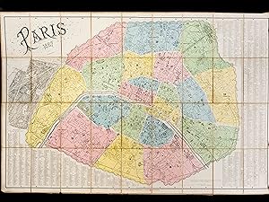 Paris 1867 [ Plan dressé d'après les Cartes de la Triangulation de la Ville de Paris ]