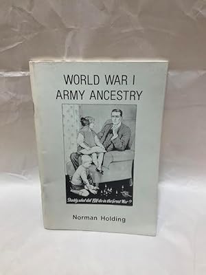 Bild des Verkufers fr World War I Army Ancestry zum Verkauf von Teppa Books