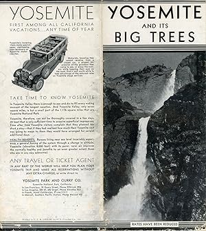 Bild des Verkufers fr Yosemite and its Big Trees . [cover title] zum Verkauf von Currey, L.W. Inc. ABAA/ILAB