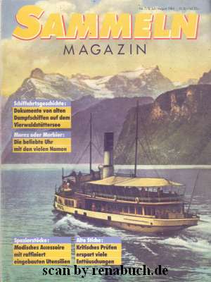 Magazin Sammeln Nr. 7/8 - 1984