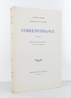 Seller image for Correspondance 1909-1951 for sale by Librairie KOEGUI