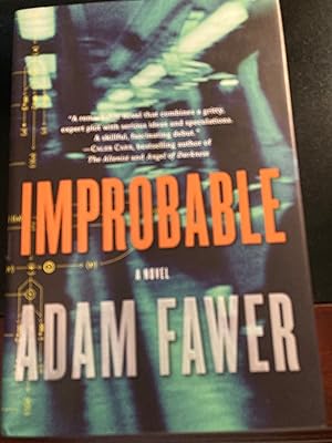 Seller image for Improbable: A Novel, First Edition, New for sale by Park & Read Books