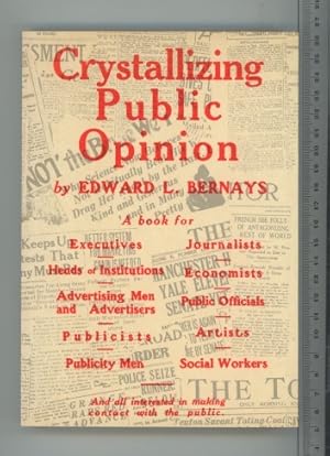 Seller image for Crystallizing Public Opinion for sale by Joe Orlik Books