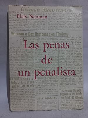 Bild des Verkufers fr Las Penas de un Penalista zum Verkauf von Libros de Ultramar Alicante