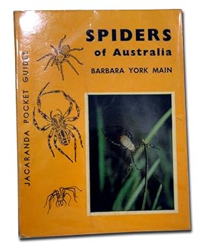 Bild des Verkufers fr Spiders of Australia: A guide to their identification with brief notes on the natural history of common forms (Jacaranda Pocket Guides) zum Verkauf von Blue Dragon Books