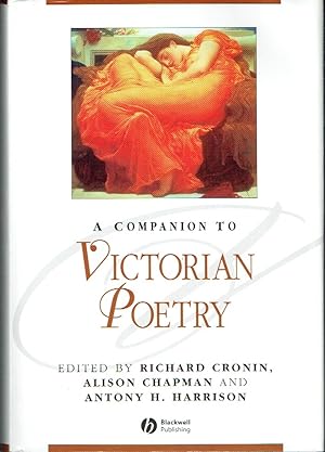 Imagen del vendedor de A Companion to Victorian Poetry (Blackwell Companions to Literature and Culture) a la venta por Blue Whale Books, ABAA