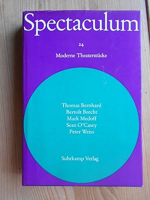 Spectaculum 24. Moderne Theaterstücke; Teil: 24., Fünf moderne Theaterstücke : Thomas Bernhard; B...