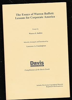 Seller image for The Essays of Warren Buffett: Lessons for Corporate America for sale by Riverhorse Books