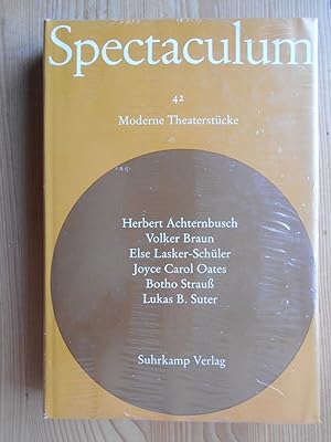 Spectaculum 42. Moderne Theaterstücke; Teil: 42., Sechs moderne Theaterstücke / .