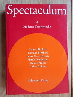 Spectaculum 39. Moderne Theaterstücke; Teil: 39., Sechs moderne Theaterstücke / Samuel Beckett .