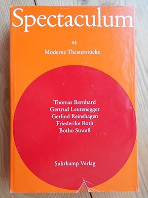 Spectaculum 44. Moderne Theaterstücke; Teil: 44., Fünf moderne Theaterstücke / .