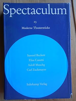 Spectaculum 23. Moderne Theaterstücke; Teil: 23., Vier moderne Theaterstücke: Samuel Beckett; Eli...