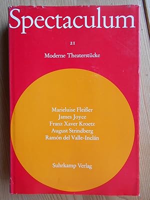 Spectaculum 21. Fünf moderne Theaterstücke.