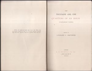 Bild des Verkufers fr The thousand and one quarters of an hour ( Tartarian tales ). zum Verkauf von Antiquariat Carl Wegner