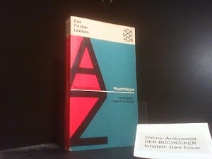 Bild des Verkufers fr Das Fischer-Lexikon; Teil: 6., Psychologie. verfasst u. hrsg. von Peter R. Hofsttter zum Verkauf von Der Buchecker