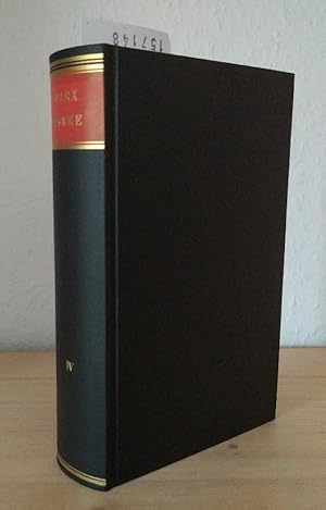 Image du vendeur pour konomische Schriften. Band 1. [Von Karl Marx]. Herausgegeben von Hans-Joachim Lieber und Benedikt Kautsky. (= Karl Marx Werke - Schriften. In 6 Bnden. Band 4). mis en vente par Antiquariat Kretzer