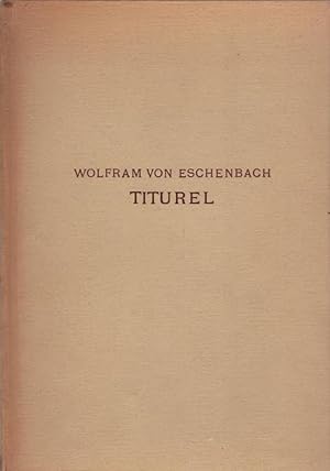 Image du vendeur pour Titurel : [2 Bruchstcke d. Gedichtes Sigune u. Schionatulander]. Wolfram von Eschenbach. [Nachw.: Albert Rapp] / Aldus-Bcher ; Bd. 1 mis en vente par Schrmann und Kiewning GbR