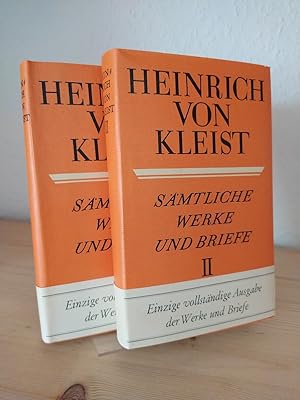 Seller image for Heinrich von Kleist. Smtliche Werke und Briefe. 2 Bnde. Herausgegeben von Helmut Sembdner. for sale by Antiquariat Kretzer