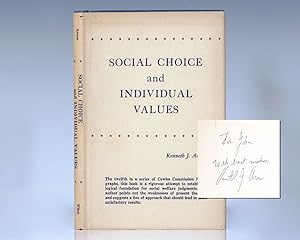Bild des Verkufers fr Social Choice and Individual Values. zum Verkauf von Raptis Rare Books