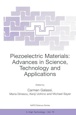 Seller image for Piezoelectric Materials: Advances in Science, Technology and Applications for sale by moluna