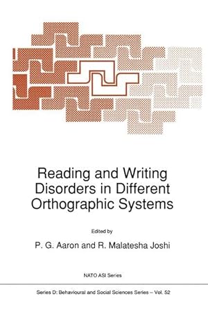 Bild des Verkufers fr Reading and Writing Disorders in Different Orthographic Systems zum Verkauf von moluna