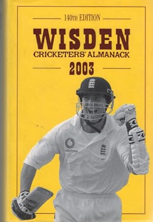 Bild des Verkufers fr Wisden Cricketers' Almanack 2003. 140th edition zum Verkauf von Barter Books Ltd