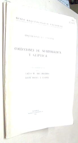 Seller image for Colecciones de numismtica y glptica. Adquisiciones en 1933-1934 for sale by Librera La Candela