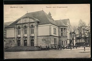 Carte postale Markirch i. Els., Theater jetzt Kriegslazarett