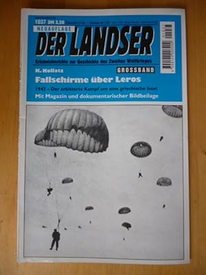 Der Landser. Grossband 1037. Fallschirme über Leros. 1943 - Der erbitterte Kampf um eine griechis...