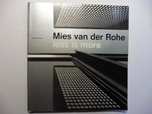 Bild des Verkufers fr Mies van der Rohe * - Less is more. Eine Ausstellung der Stadt Aachen zum 100. Geburtstag von Mies van der Rohe / An exhibition by the Municipality of Aachen for the Mies van der rohe centennial. Deutsch / English. zum Verkauf von Antiquariat am Ungererbad-Wilfrid Robin