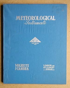 Seller image for Meteorological Instruments. List M4. 1950. for sale by N. G. Lawrie Books