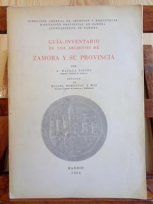 Imagen del vendedor de GUA-INVENTARIO DE LOS ARCHIVOS DE ZAMORA Y SU PROVINCIA a la venta por LIBRERA ROBESPIERRE